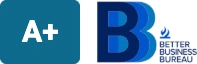 BBB Accredited Business with an A+ rating